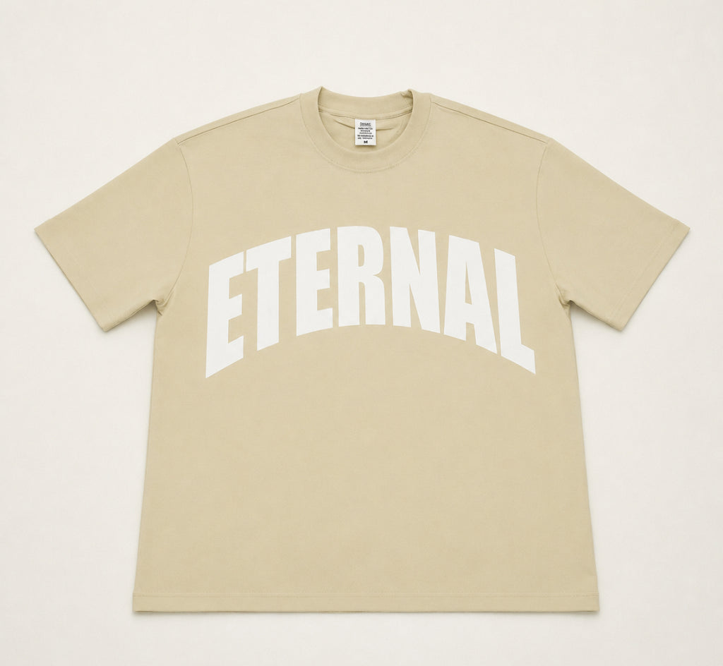 Oversized Eternal Life Tee (Apricot)