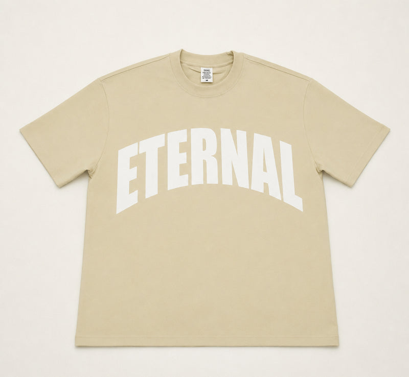 Oversized Eternal Life Tee (Apricot)